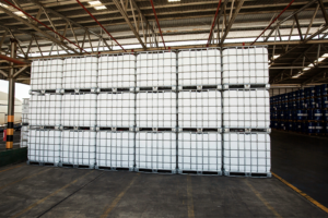 dış mekan IBC tank depolama